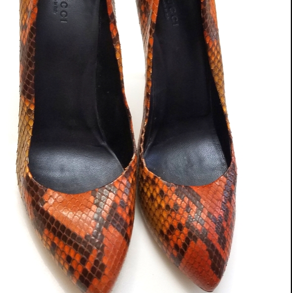 Gucci Snakeskin pumps size 40 - Picture 3 of 5
